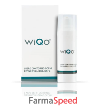 wiqo siero contorno occhi e viso pelli delicate 30 ml