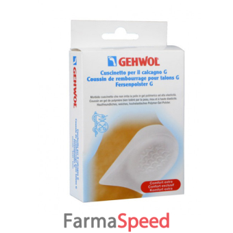 gehwol cuscinetto per calcagno large numeri 42-45 1 paio