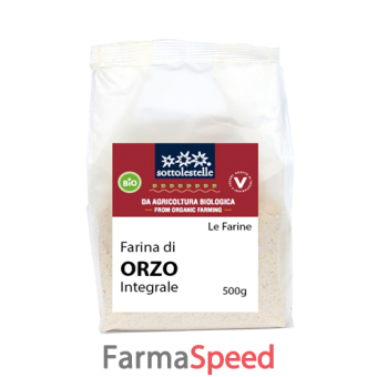 farina di orzo integrale 500 g