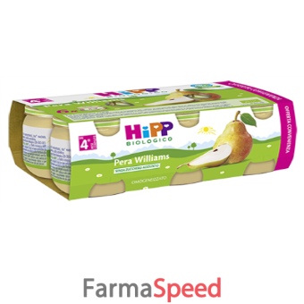 hipp biologico omogeneizzato pera williams multipack 6 pezzi x 80 g