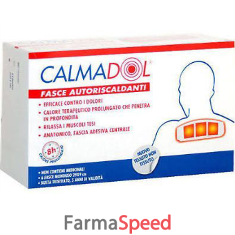 calmadol fascia riscaldante pack 6 pezzi