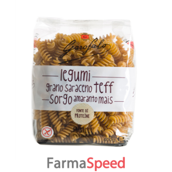 garofalo fusilli pasta senza glutine legumi e cereali 400 g