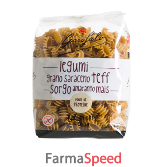 garofalo radiatori pasta senza glutine legumi e cereali 400 g