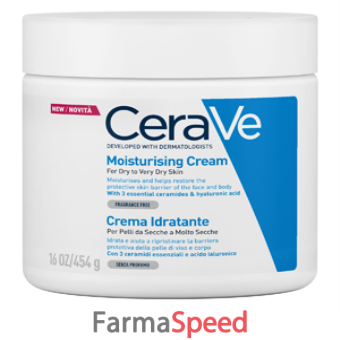 cerave crema idratante viso e corpo 454 ml