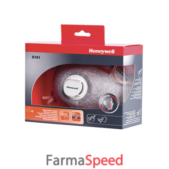 maschera antipolvere e antipolline ffp1 grigio misura unica 2 pezzi