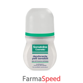 somatoline cosmetic deodorante pelli sensibili roll on 50 ml