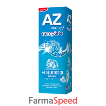 dentifricio az complete extra fresh + collutorio 75 ml