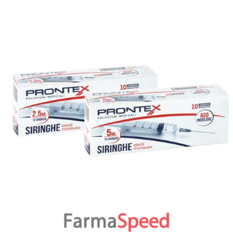 siringa prontex 5 ml ago ind 10 pezzi