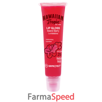 hawaiian tropic sun kissed lips berry 20 ml