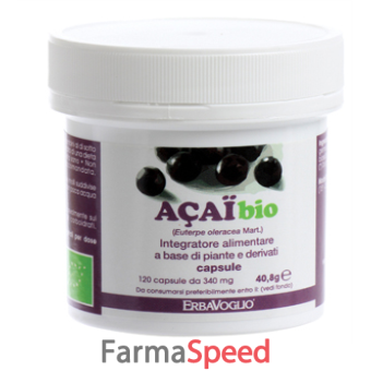acai 120 capsule bio 40,80g