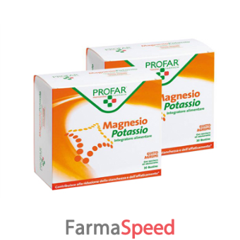 profar magnesio potassio doppio pacco 40 bustine