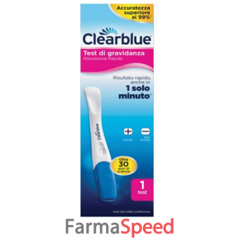 clearblue test di gravidanza rilevazione rapida 1 pezzo