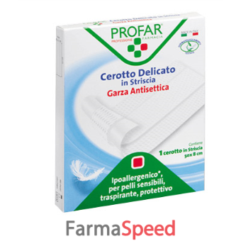 cerotto profar in striscia tnt 50x8cm 1 pezzo