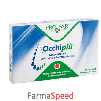 profar occhi piu' rinfrescante monodose profar soluzione oftalmica sterile 10 ampolle da 0,5 ml ce
