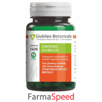 giubileo botanicals ginseng 30 capsule