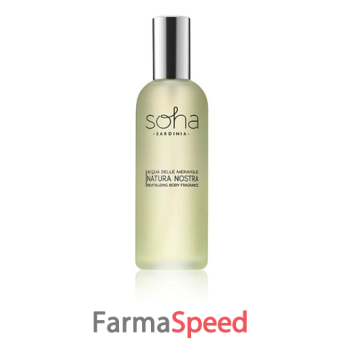 soha acqua delle meraviglie rivitalizzante natura nostra 100 ml
