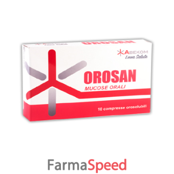 orosan 10 compresse