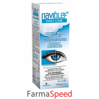 naviblef daily care schiuma palpebrale 50 ml