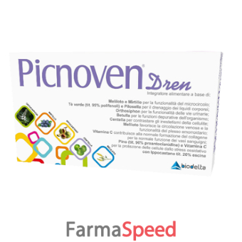 picnoven dren 100 compresse 62 g