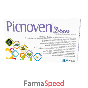 picnoven dren 50 compresse 31 g