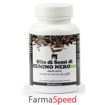 olio semi cumino nero bio 120 perle