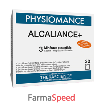 physiomance alcaliance+ 30 bustine gusto arancia
