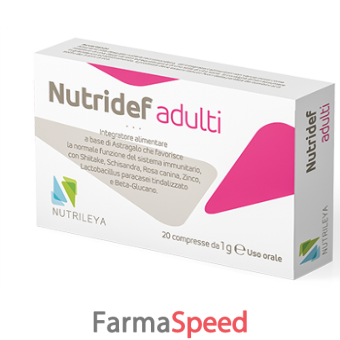 nutridef adulti 20 compresse