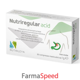 nutriregular acid 20 compresse masticabili