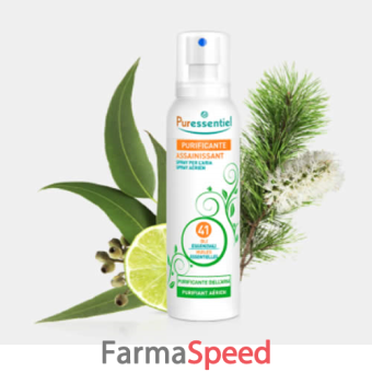 Puressentiel Spray Purificante 41 Oli Essenziali 75 Ml