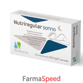 nutriregular sonno 30 compresse