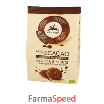 frollino cacao con gocce di cioccolato bio