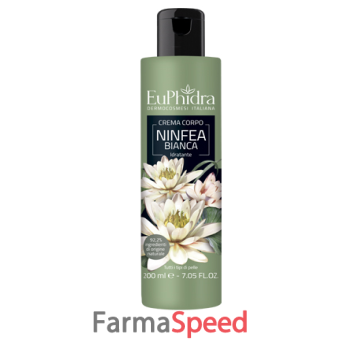euphidra crema corpo idratante ninfea bianca