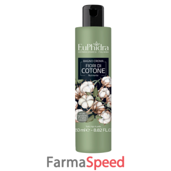euphidra bagnocrema nutr cotone bagno crema in flacone con etichetta