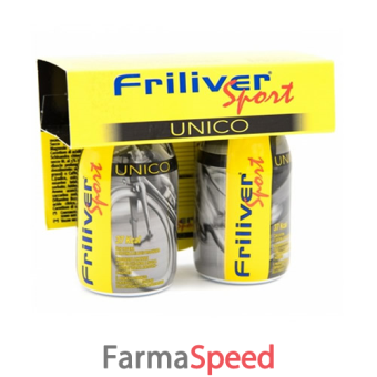 friliver sport unico integratore sportivo con caffeina 60 ml 2 flaconi