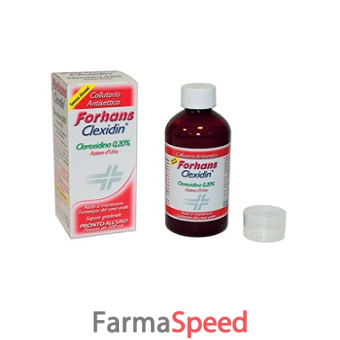 forhans clexidin 0,20 senza alcool 200 ml