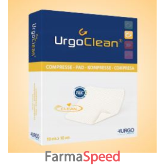 medicazione sterile urgoclean 10x10 cm 5 pezzi