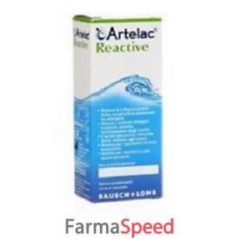artelac reactive soluzione oftalmica flacone 10 ml
