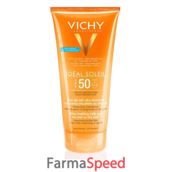 vichy ideal soleil gel wet corpo spf50 200 ml
