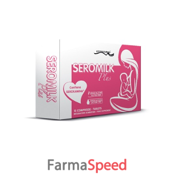 seromilk plus 15 compresse