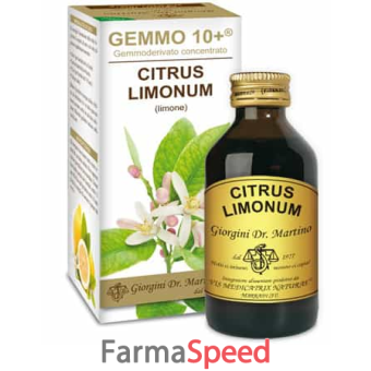 gemmo 10+ limone liquido ana 100 ml