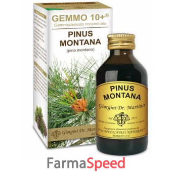 pino montano 100 ml liquido analcoolico gemmo 10+
