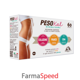 pesokal donna/uomo 60 compresse