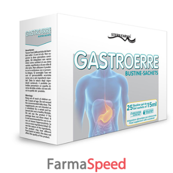 gastroerre 25 bustine da 15 ml