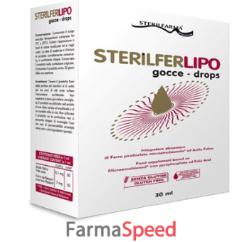 sterilfer lipo gocce 30 ml