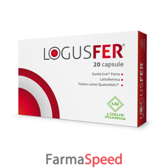 logusfer integratore ferro e aciso folico 20 capsule