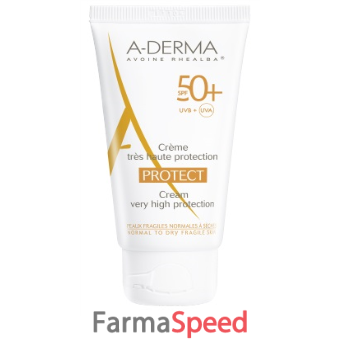 aderma a-d protect crema 50+ 40 ml