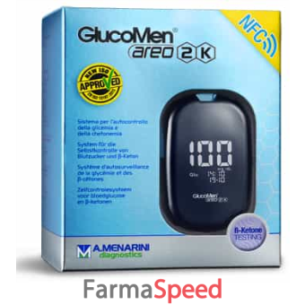 strumento glucomen areo 2k meter set per monitoraggio diabete