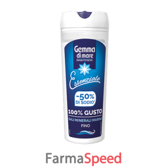 gemma di mare gemma essenziale sale -50% di sodio 125 g