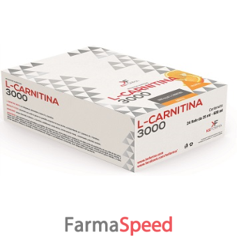 l-carnitina 3000mg 20 flaconcini 25 ml