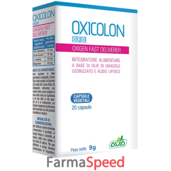 oxicolon o f d 20 capsule